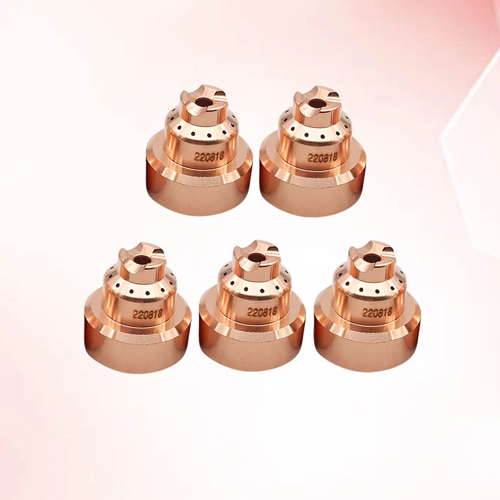 

5 PCS Plasma Cutting Accessories Air Cutter Nozzles Consumables High Quality Tips