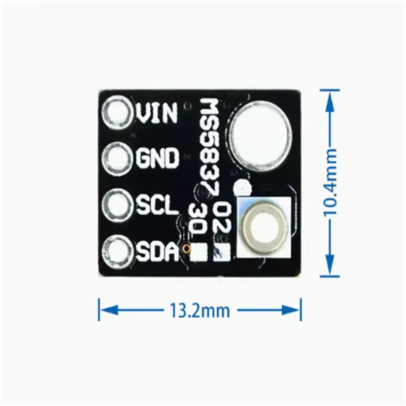 GY-MS5837 02BA 30BA high-precision gas-liquid waterproof pressure sensor module