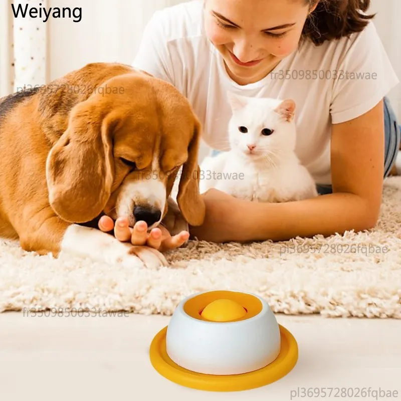 Juguetes Interactivos para Perros, Dispensador de Comida de Alimentación Lenta, Juguete de Enriquecimiento para Entrenamiento de Cachorros, Accesorio para Jaula de Alimentación de Gatos