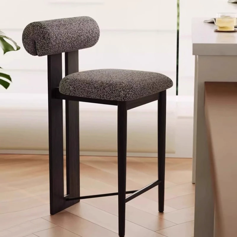 등받이 가죽 바 스툴 금속 독특한 스테인리스 스틸 바 스툴 등받이 주방 바 스툴 가구 럭셔리