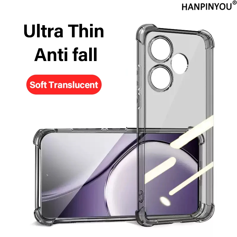 حافظة شفافة من السيليكون الناعم لهاتف Realme Neo7 Turbo GT Neo 6 5 SE GT6 GT7 GT5 Pro واقي كاميرا غطاء شفاف