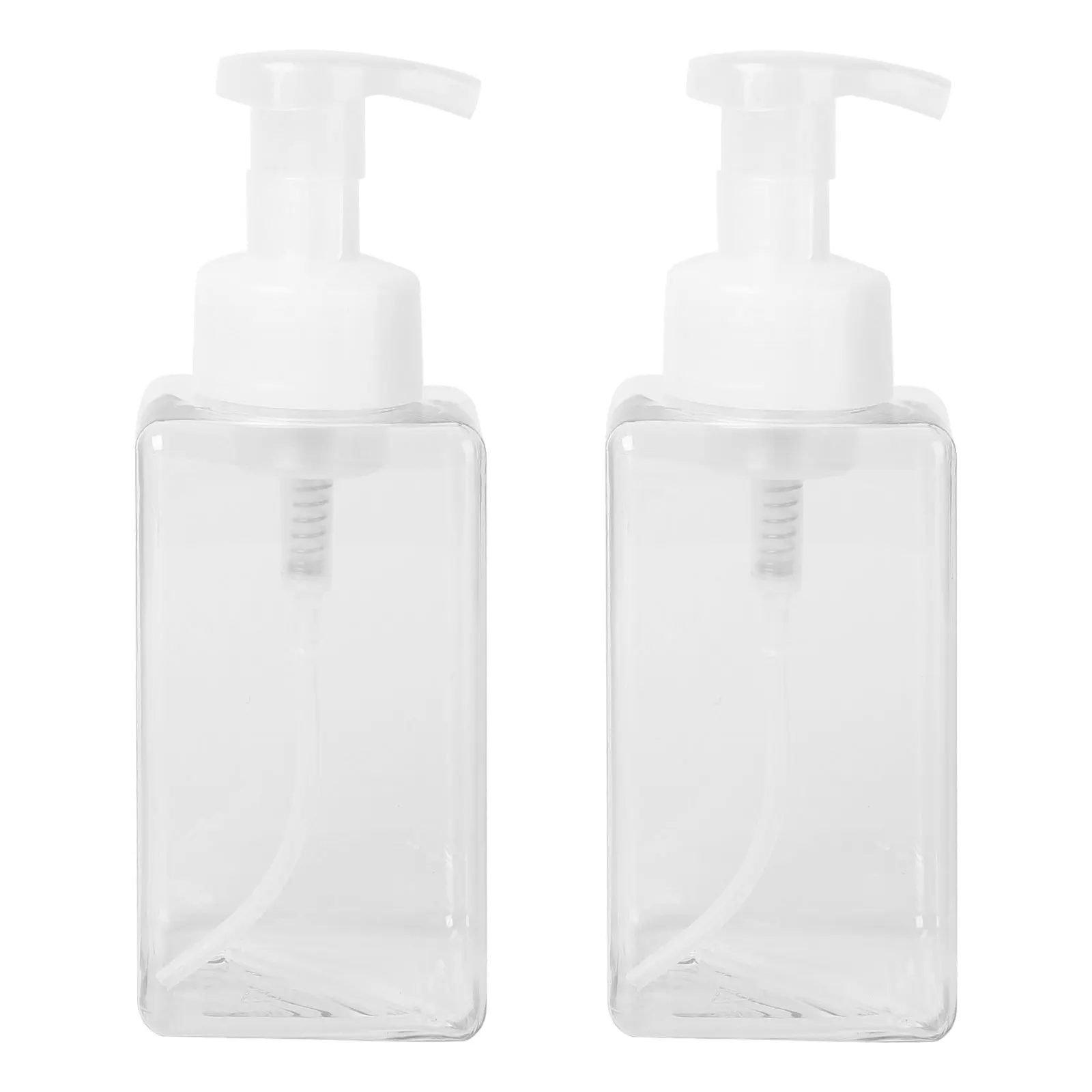 

2Pcs Pump Bottles 450ml Foaming Soap Dispensers Bathroom Kitchen Liquid Hand Soap Storage Bottle Easy Use Wide Application