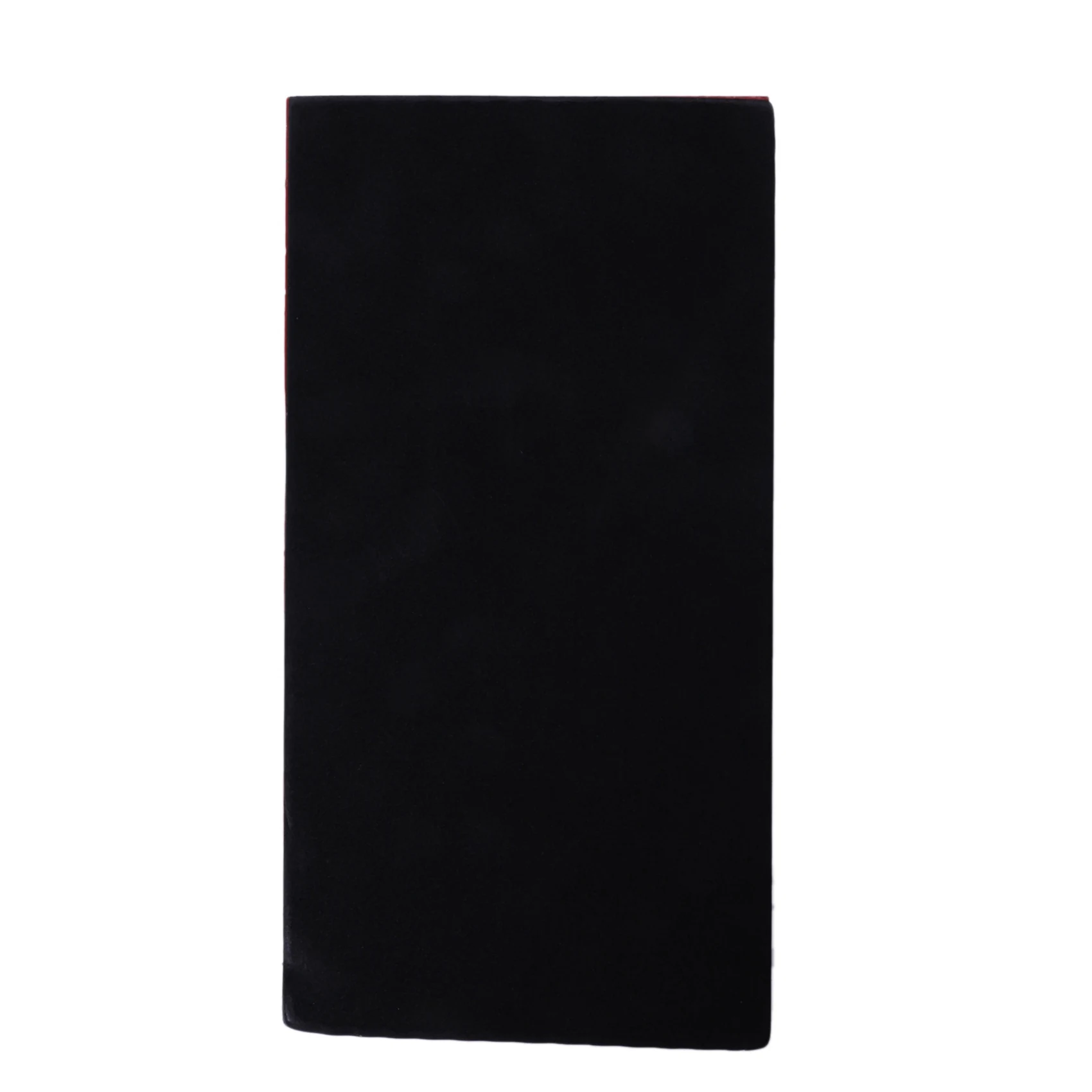 WORTHOWN-2X Rectangle Paper Grit Sandpaper Holder Hand Sander Red Black
