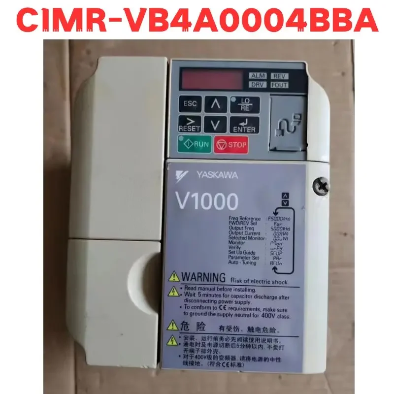 

Second-hand CIMR-VB4A0004BBA CIMR VB4A0004BBA Inverter Tested OK