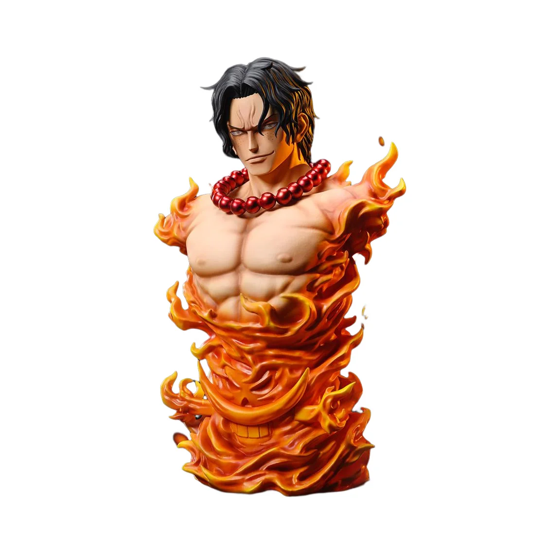 

28Cm Gk Dream Studio 1/3 One Piece Portgas D Ace Bust Anime Action Figure Limited Edition Garage Kit Model Statue Toys Gift