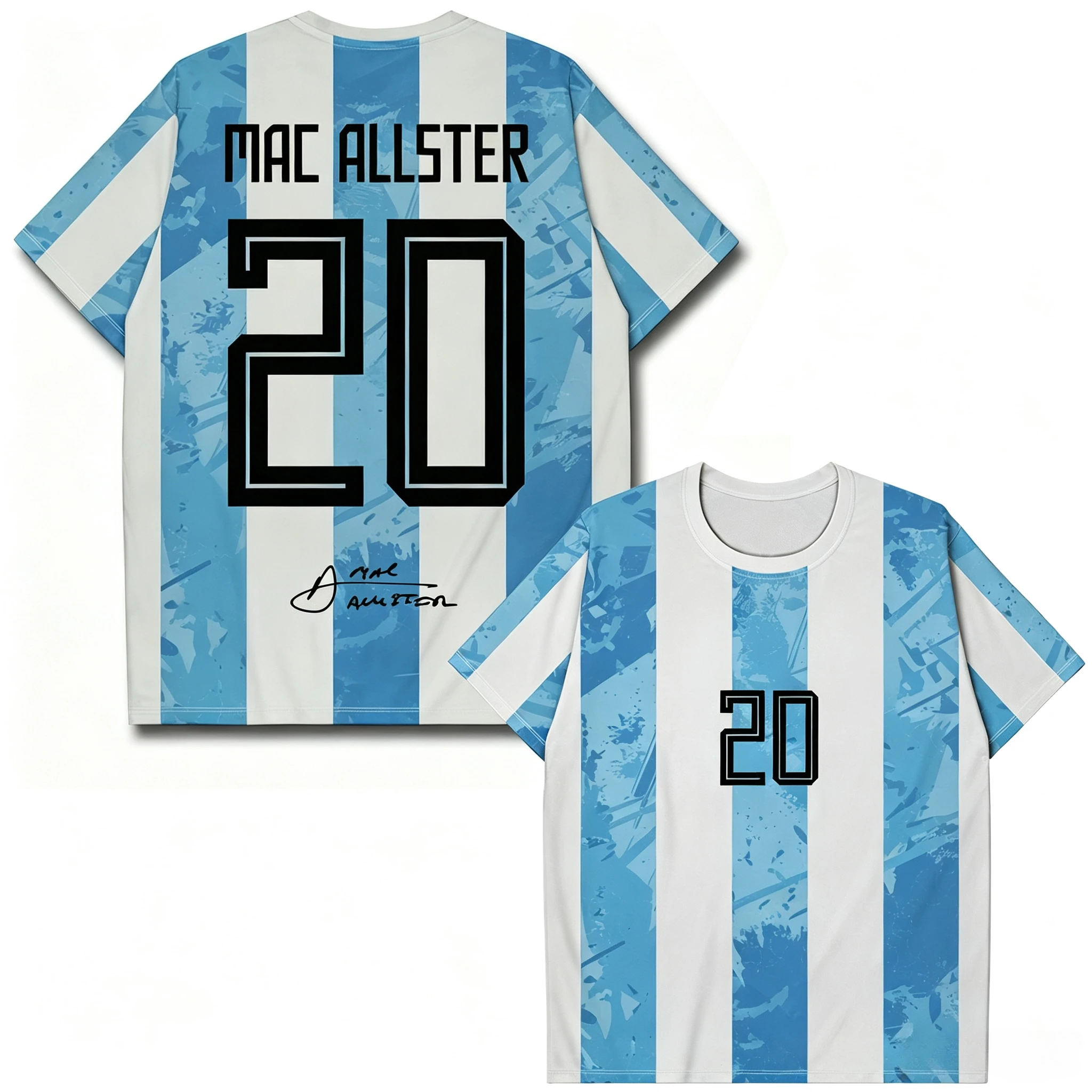 Argentina 2026 Hot Messi No.10 Printed T-shirt Men Short Sleeve Crewneck Football Legend Fan Commemorative Sport Jersey S3f4b1ca9621f46288e8b94eb1a1188f1B