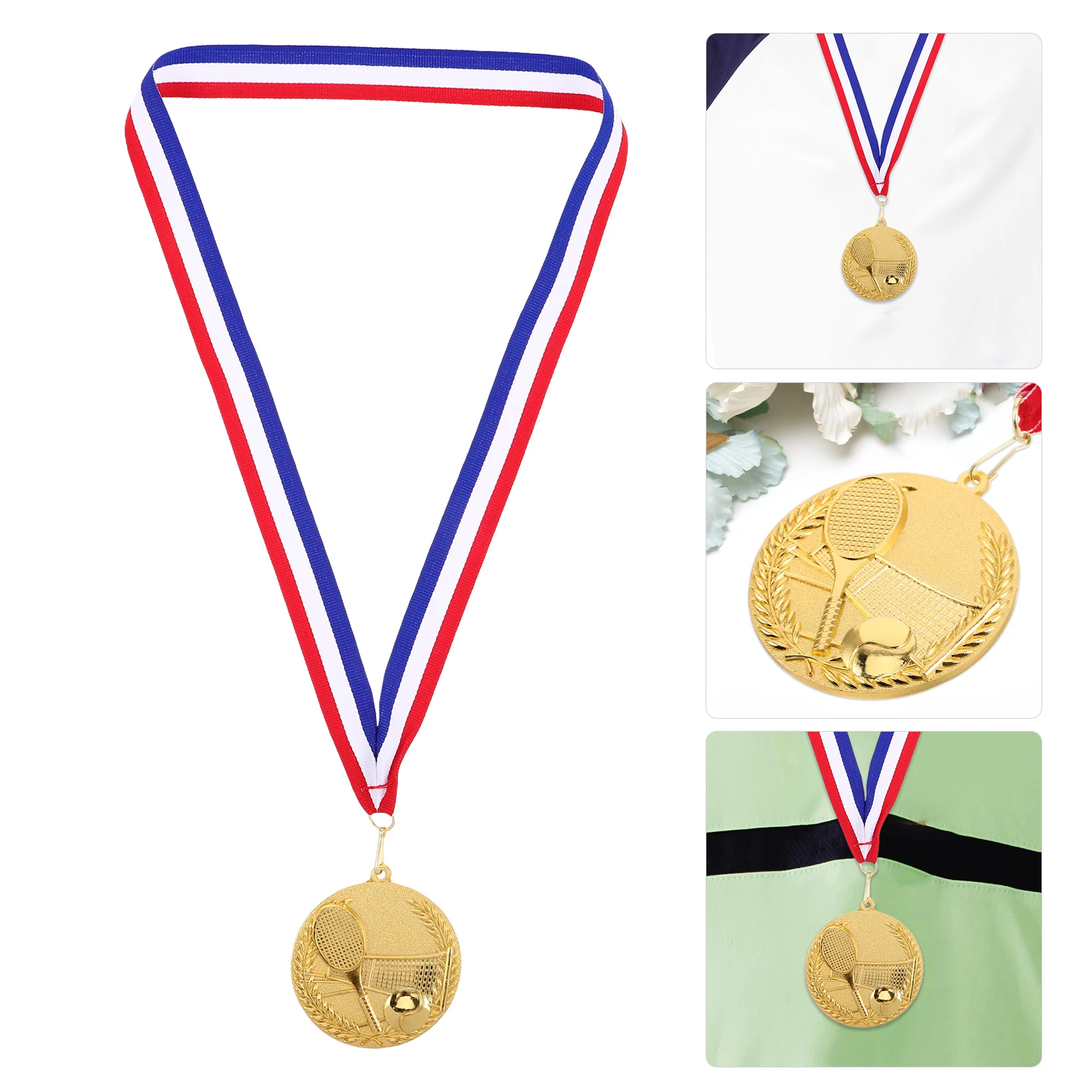 

Tennis Medal Birthday Medals Award for Kids Championship Metal Awards Adults Golden Bulk Child