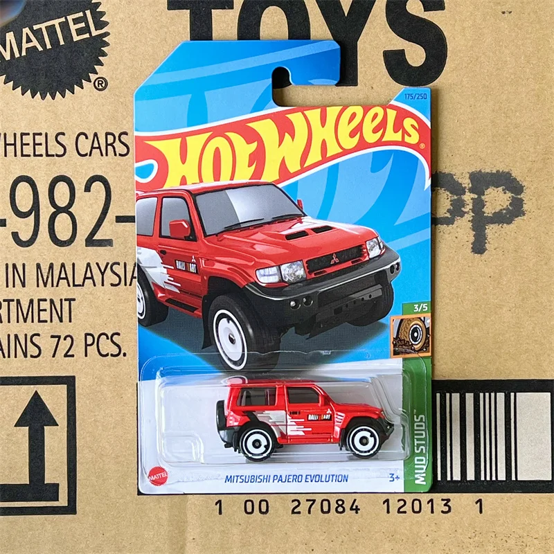 

Игрушечная машинка Hot Wheels 1:64, суперкар Hotwheels MITSUBISHI PAJERO EVOLU и другие подарки на день рождения для мальчиков
