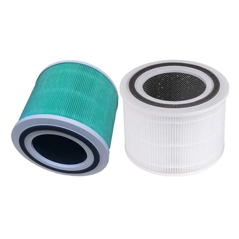 Replacement HEPA Filter With CarbonTech Layer For PuroAir 240 Air Purifier 3 Stage Filtration Home Indoor Air Quality Parts