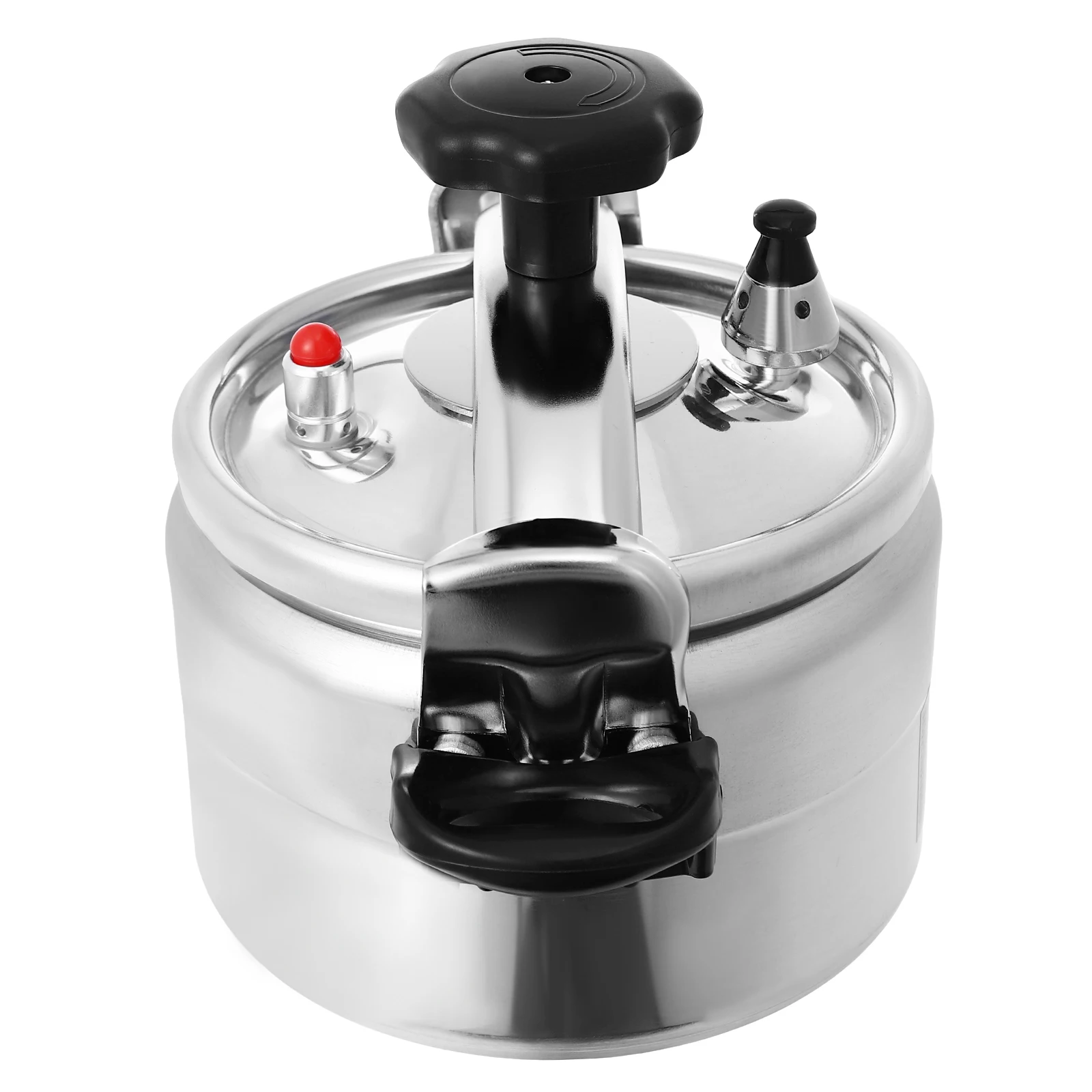 

3L 3.17 Quart Mini Pressure Cookers 304 Stainless Steel Pressure Canners 35kpa for Preserving Fruits, Jams, Jellies, Pickles