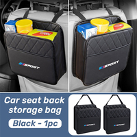 1pc Car Seat Back Storage Bag Hanging Bag Rear Seat Car Storage Bag For BMW X1 X3 X5 E70 F15 F48 G30 G20 F30 F10 E90 E60 Z4