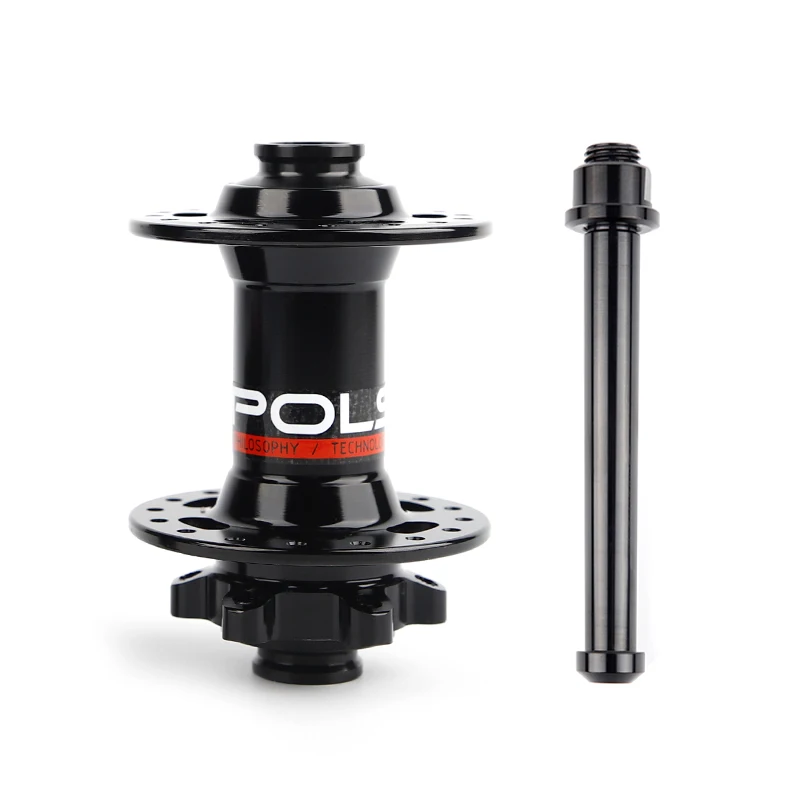 POLSO BMX Dirt Jump Hub Front And Rear Hub CNC Machining Aluminum Alloy 32 Holes Bicycle Street Trial Hubs With Disc Brake