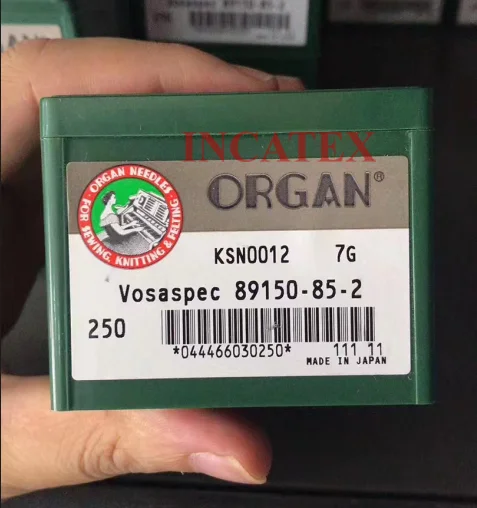 250 Pieces Genuine Organ Knitting Needle Vosaspec 89150-85-2 For SHIMA SEIKI Chinese Knitting Machine KSN0012 7G Needle
