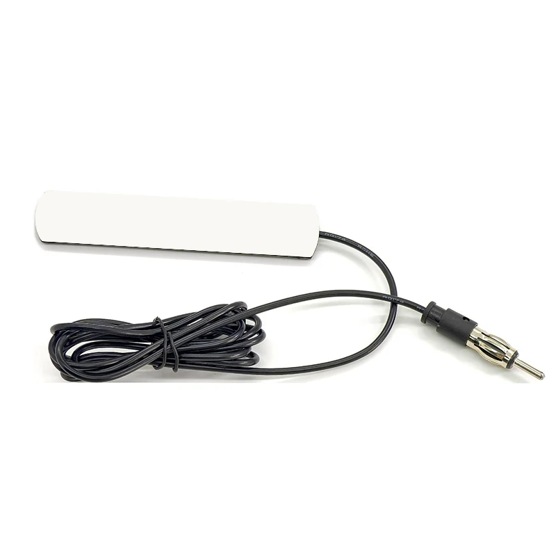 1.65m Cable Car Radio TV FM Antenna 85-112MHz for Receiving AM/FM Signal Patch Marine Car Vehicle RV Signal Enhance Device Tool