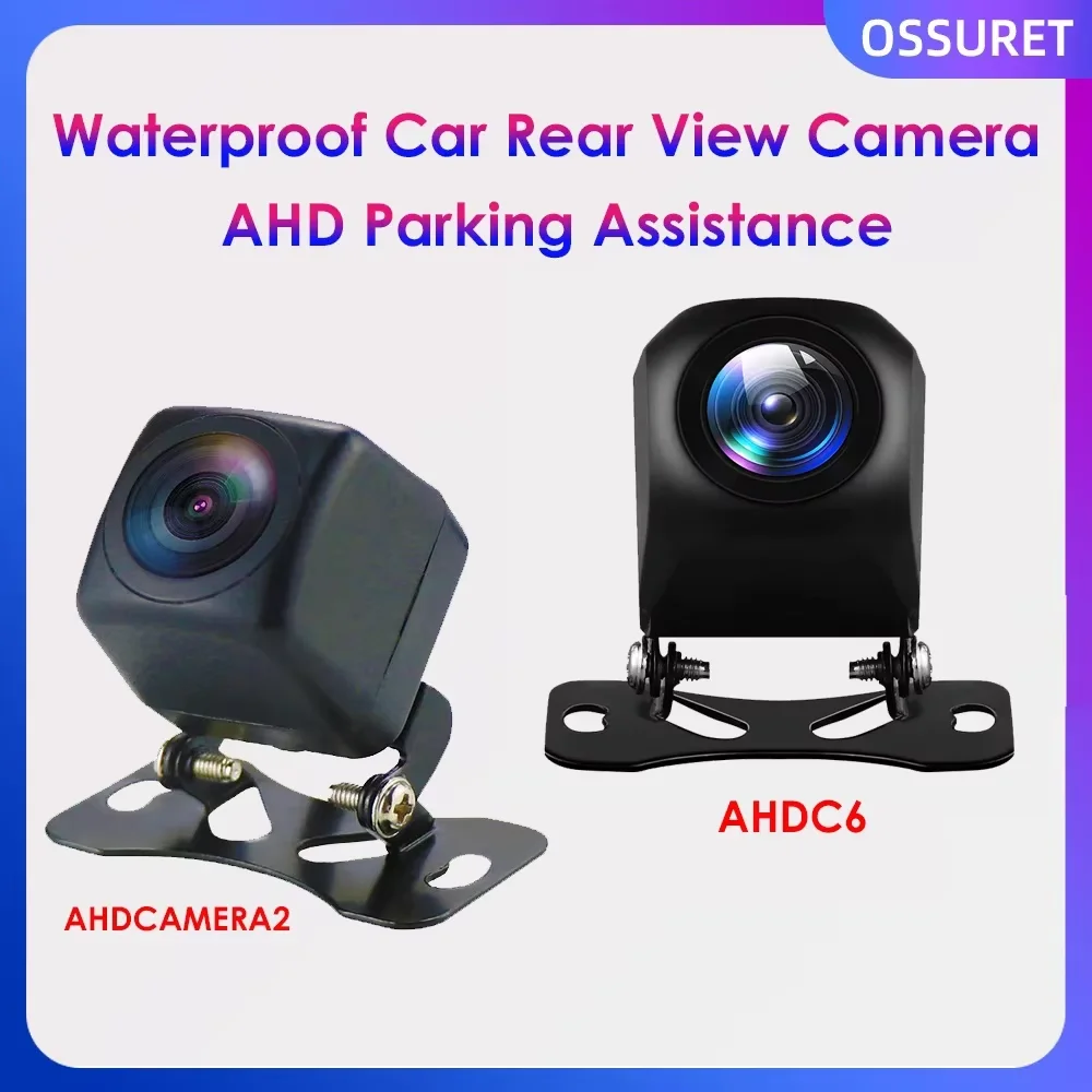 Hizpo 720P 1080P AHD Rear View Camera 140 ° 150 ° 170 ° Wide Angle Waterproof Night Vision Universal Reverse Parking Assistance