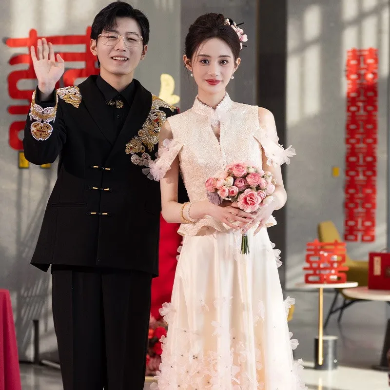 

New super pink puffy skirt for toasting fashionable dress