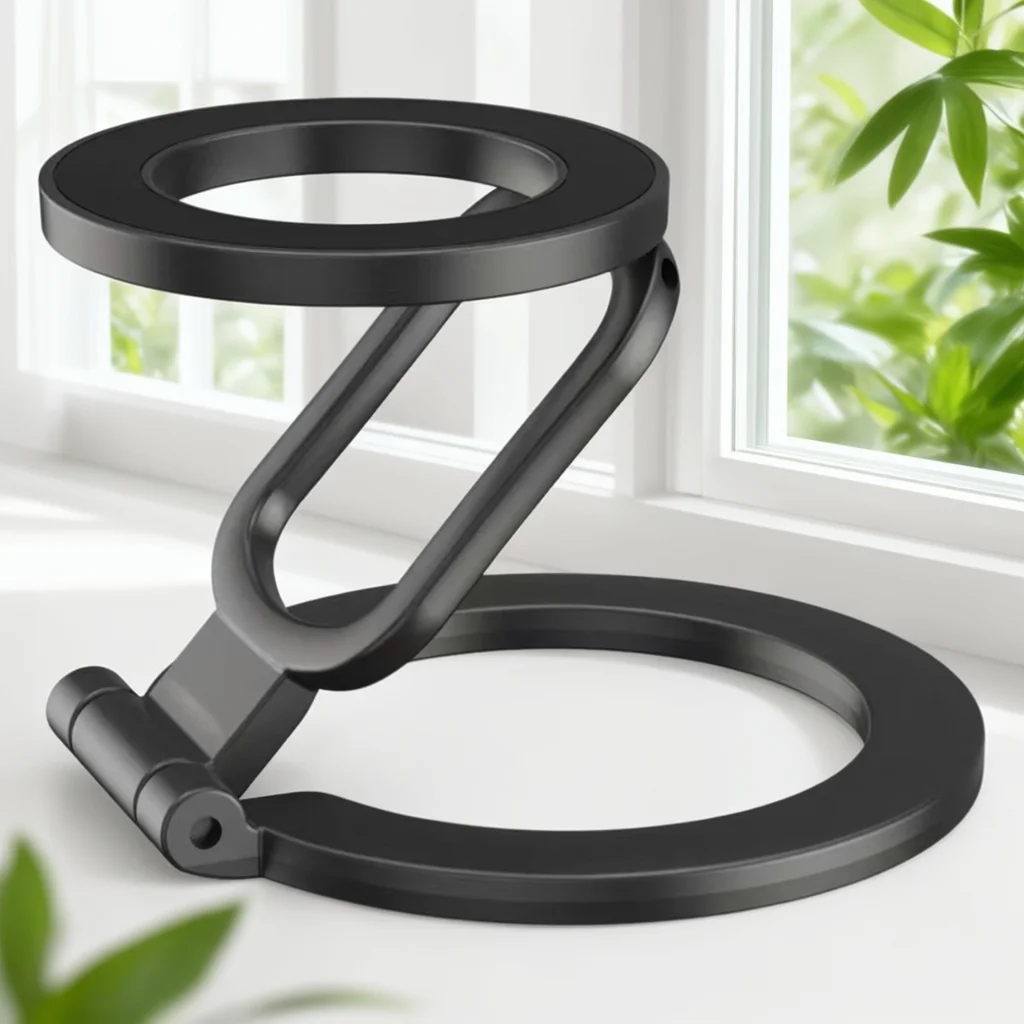 ​ ​ 2026 Dual-Mode Handyhalterung: Doppelseitiger Magnetring-Ständer + Kickstand für MagSafe Phone 14 15 16 Pro Max – Ideal für Fitness oder Auto