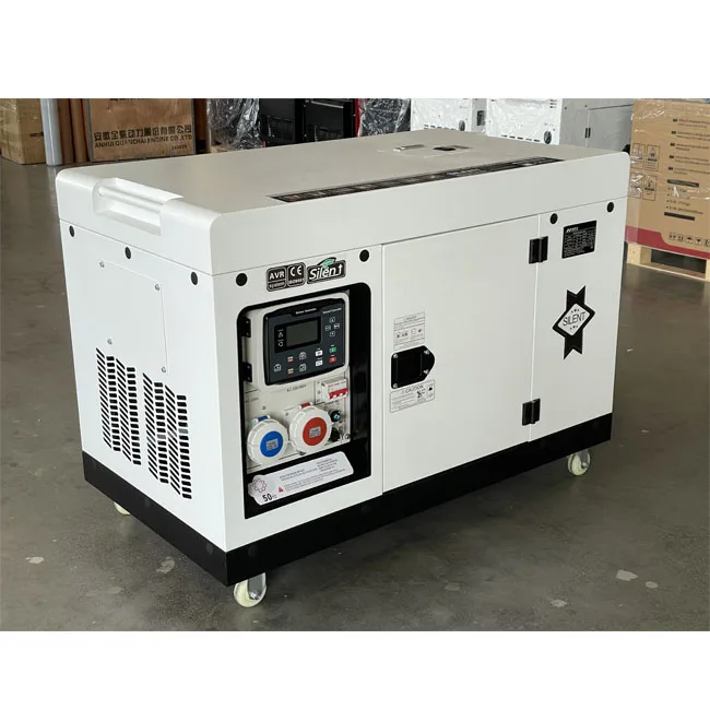 

50/60hz 15kva Silent Generator 1/3 Phase Sound Proof Electrical Generators for Home 10kva 12kva 15kva 110v 220v