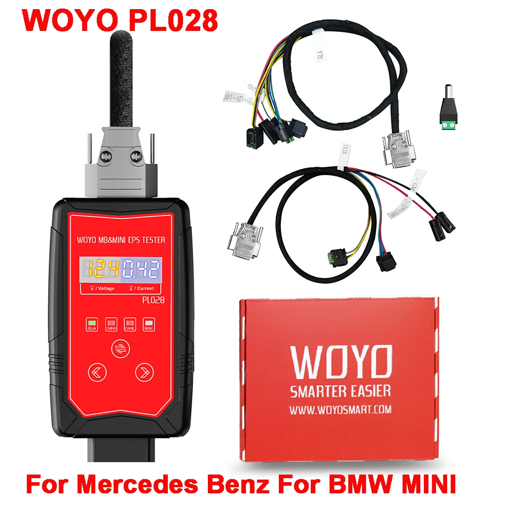 

WOYO PL028 EPS Tester Torque Sensor Simulator For Mercedes Benz For BMW MINI Steering Wheel Automotive Diagnostic Tool