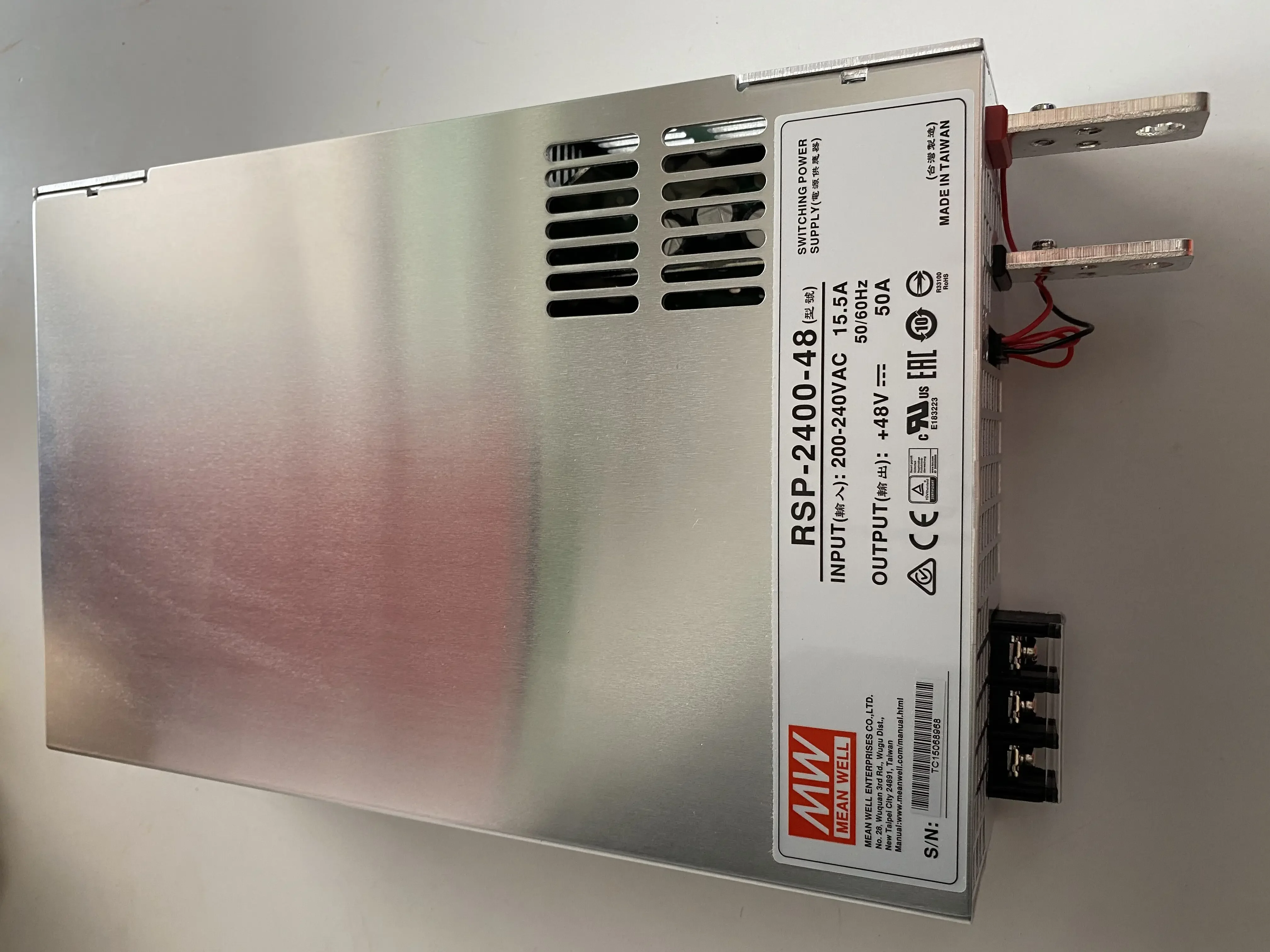 

NEW RSP-2400-24 Meanwell Power Supply 24v 100A 2400W High Voltage High Frequency Power Supply