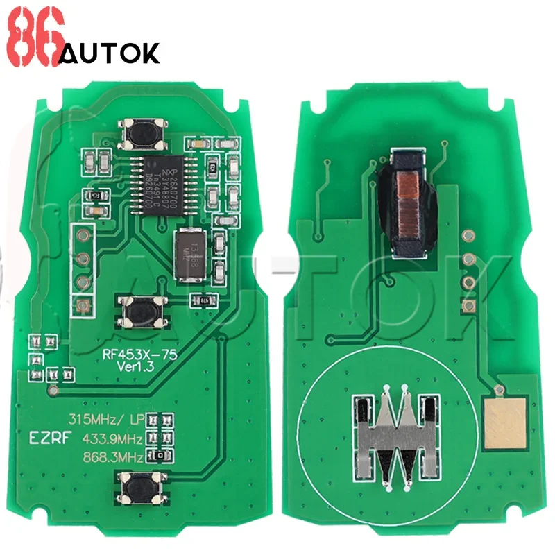 Car Remote Control Key for BMW CAS 3 System 1/3/5/7 Series X5 X6 E60 E61 E70 E71 E87 E90 Z4 46 Chip 315LP 315MHz 433Mhz 868MHz