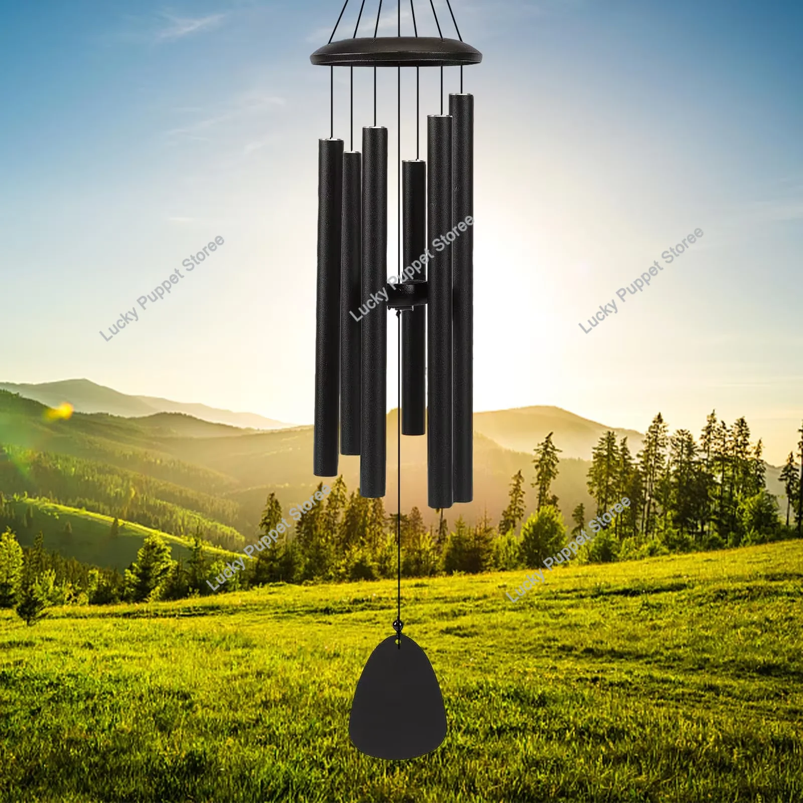 Nouveau carillons éoliens extérieur décor de jardin cloche à vent décoration suspendue carillons éoliens pour la maison jardin/cour/balcon décoration