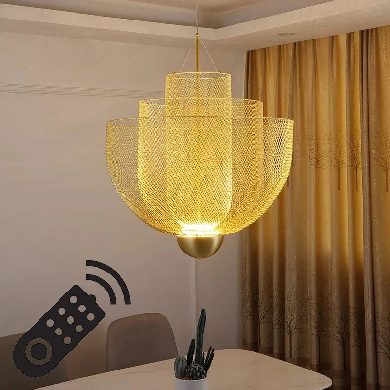 

Люстра в виде птичьей клетки, с регулируемой яркостью