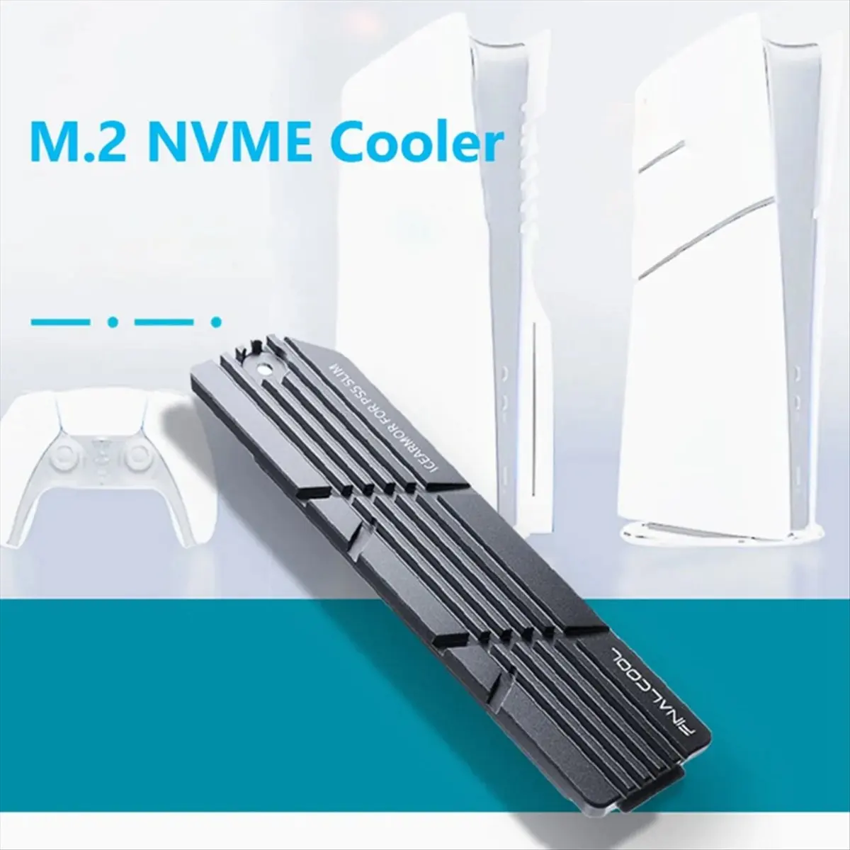 M85K  for Slim SSD Heatsink with Thermal Silicone Pads M.2 Heatsink SSD Cooler SSD Cooling Mounting Kit