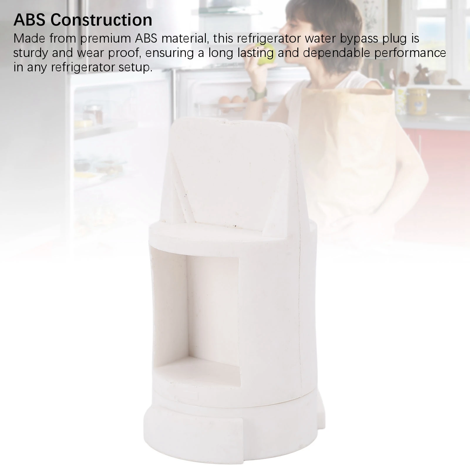 WR17X33825 ตู้เย็นน้ํา Bypass Plug ABS ตู้เย็นน้ํากรอง Bypass Plug สําหรับเปลี่ยน WR17X33825