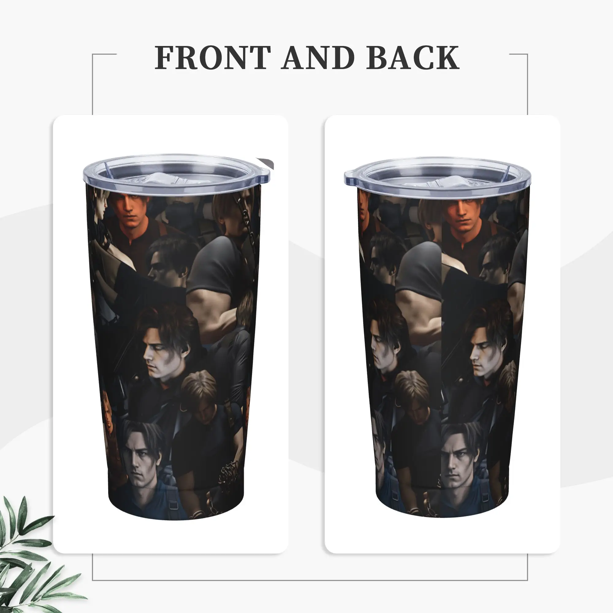 Stainless Steel Tumbler Residents Evils Thermal Mug  Portable Hot Drinks Mugs Cup Travelist Custom DIY Water Bottle