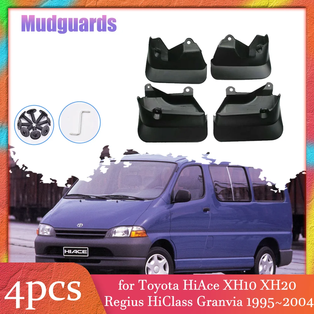 Брызговики для Toyota HiAce XH10 XH20 Regius HiClass Granvia 1995 ~ 2004, брызговики, брызговики, аксессуары для крыльев