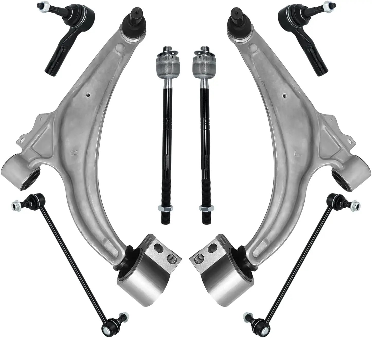 AzbuStag 8PCs Front Lower Control Arm for Buick Verano 12-17 Chevrolet Cruze 11-15 Chevrolet Cruze Limited 16 Chevrolet Volt  15