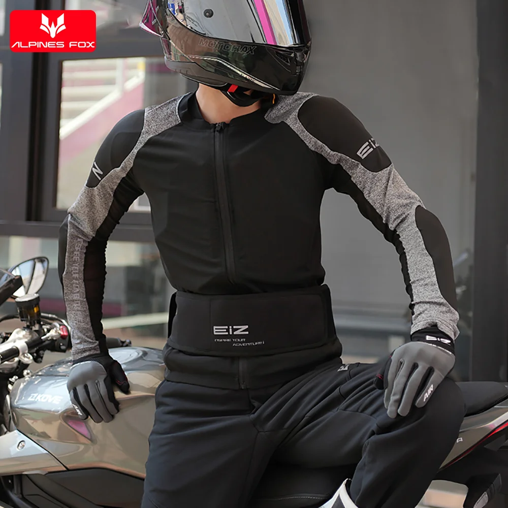 Motorcycle Body Armor Jacket Men Motocross Racing Jacket Summer Motorbike Riding Clothing With Belt Removable CE Protective Gear - view 3