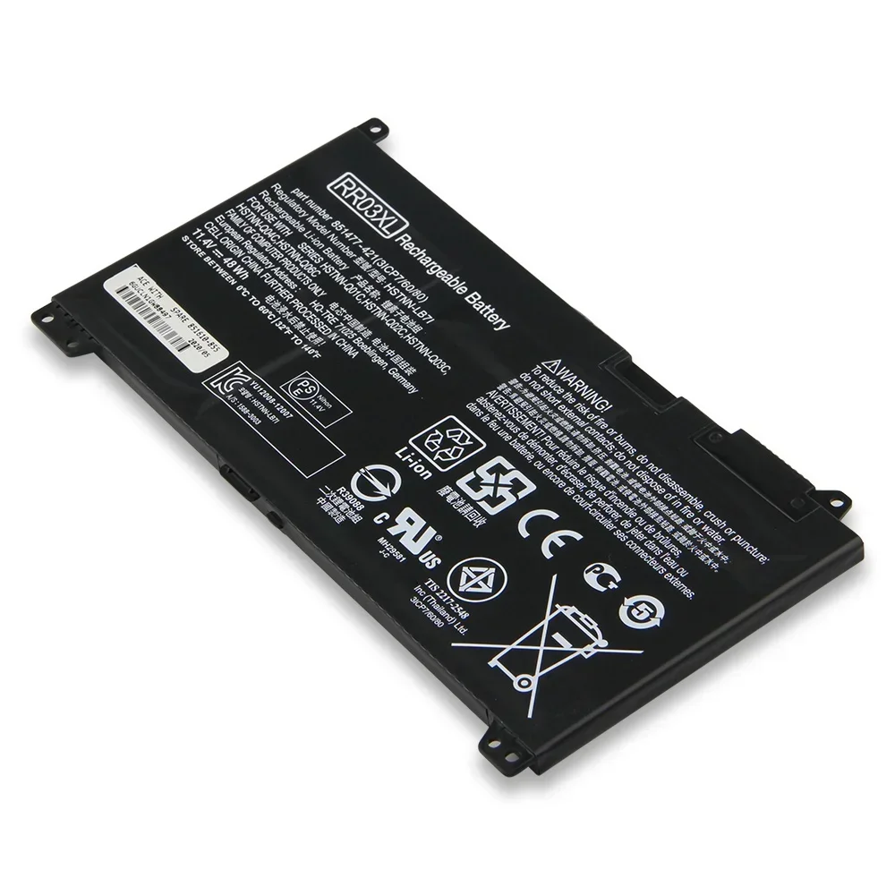 Replacement Battery RR03XL HSTNN-LB7I For HP ProBook 430 440 450 455 470 G4 Quality Spare Batteries With Tools 4210mAh