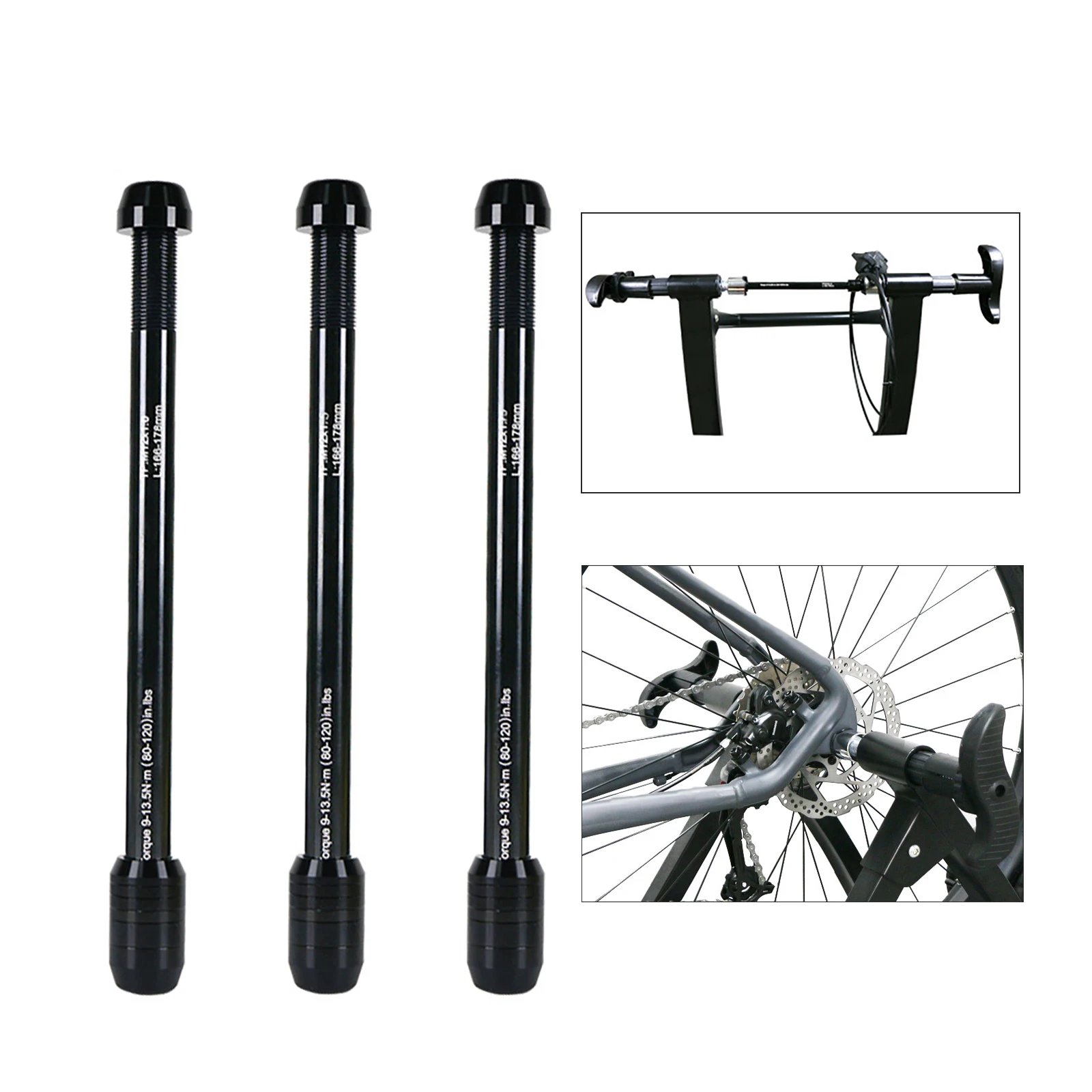 AliExpress NONE road MTB Bike Trainer Shaft Skewer Trainer Adapter M12* P1.0/ P1.5/P1.75 Barrel Shaft RodsBarrel Shaft Rod Conversion Shafts