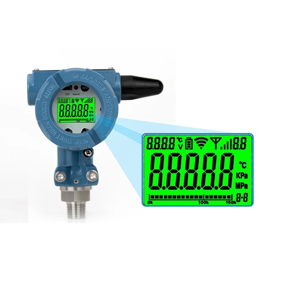 

SenTec PM450 Lora Gauge Outside And Liquid Level Detection Wireless Pressure Transmitter With ATEX