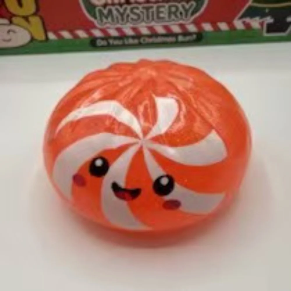 Soft Christmas Dumpling Advent Calendar Fidget Anxiety Relief Mystery Dumplings Toy Slow Resilience Decompression