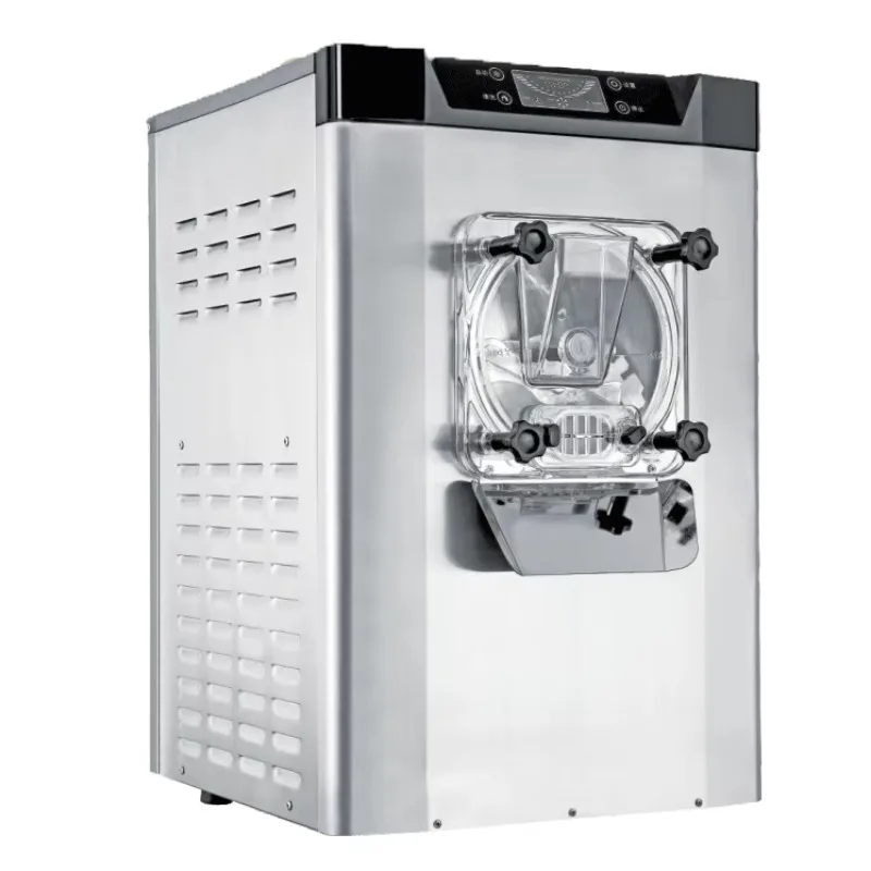 Ice Cream Maker Prices Batch Freezer Automatic Fresh Fruit Vertical Gelato Making Hard Commercial Ice Cream Machine for Business
