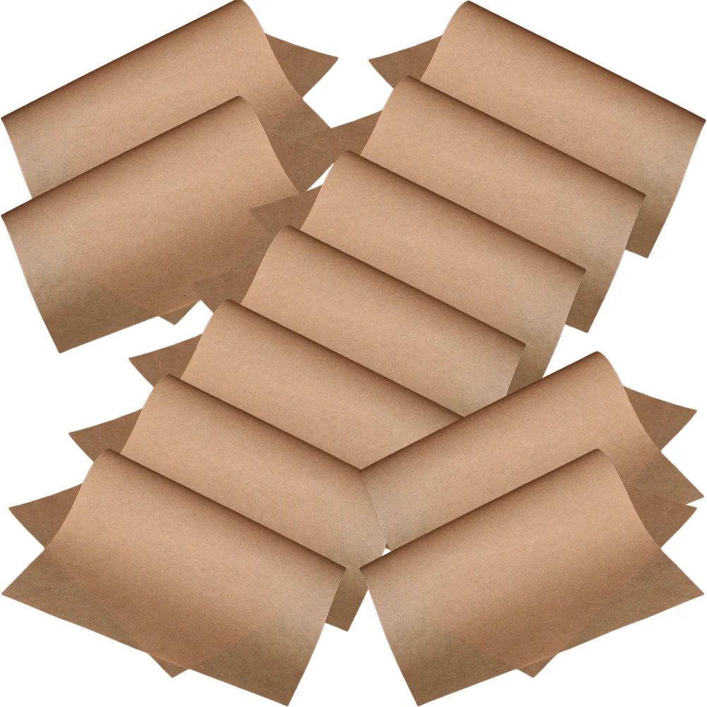 

100 листов жиронепроницаемой пергаментной бумаги для выпечки, антипригарная, для печи, для печенья, хлеба, пиццы, упаковки продуктов, жиростойкая