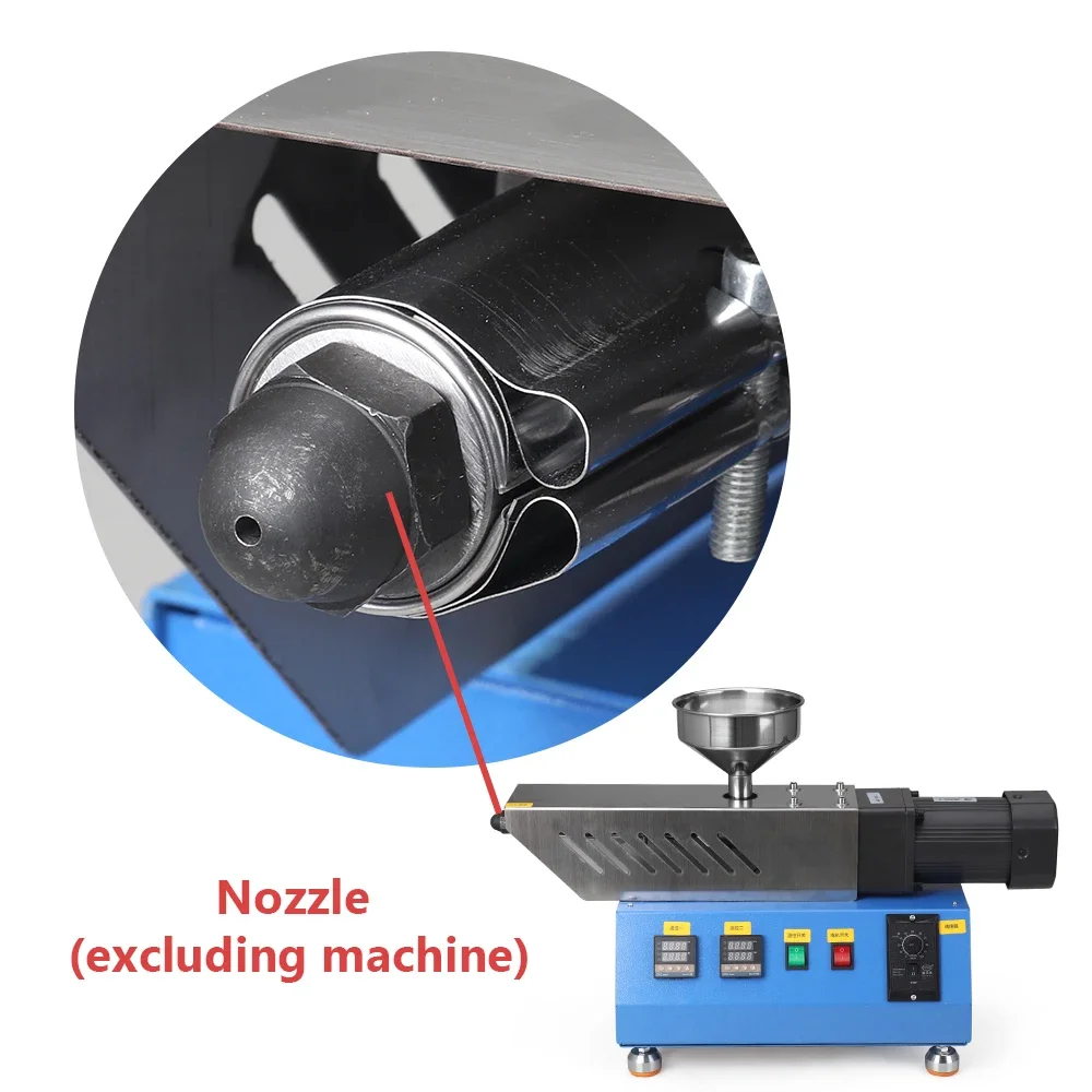 1.75mm Filament Making Nozzle Squeeze Output 316L Steel for Desktop Plastic Recycling Extruder 3D Printer