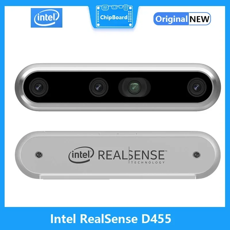 Интеллектуальная камера глубины Intel RealSense D455. Виртуальная/возвратная реальность и дроны IMU. Интеллектуальная камера глубины Intel RealSense D455. Виртуальная/возвратная реальность и дроны IMU.