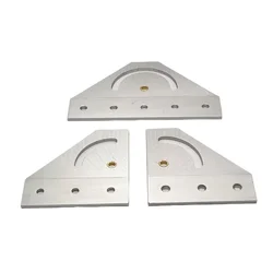1PCS 90 Degree 180 Steering Connecting Plate 3030/4040 Connector Locking Block Aluminum Profile Angle Holder