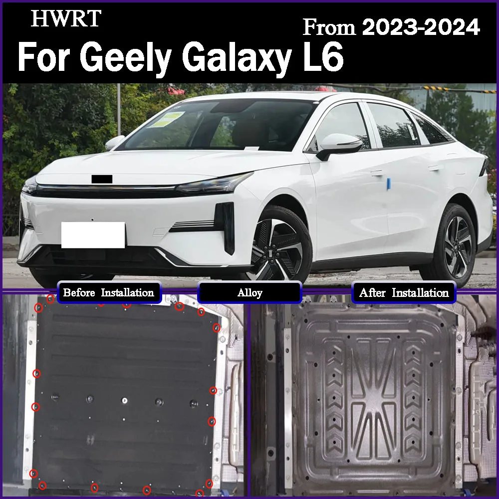 

Car Engine Motor Battery protection Plate Chassis armor Shield For Geely Galaxy L6 2023-2024 60KM Battery Protection Board