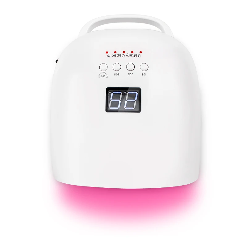 Professional potable dual curing lamp private label rechargeable and cordless sun uv pro cure nail lamp machine