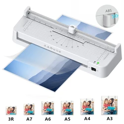 A3 Photo Laminator Paper Film Document Thermal Hot & Cold Laminator Plastificadora Termolaminar Plastifieuse Laminating Machine