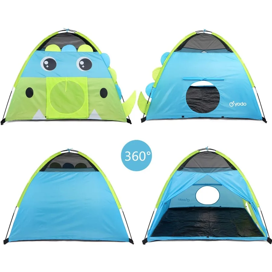 Yodo Play Tent Toddler Tent Indoor Outdoor Playhouse for Boys and GirlsDinosaur