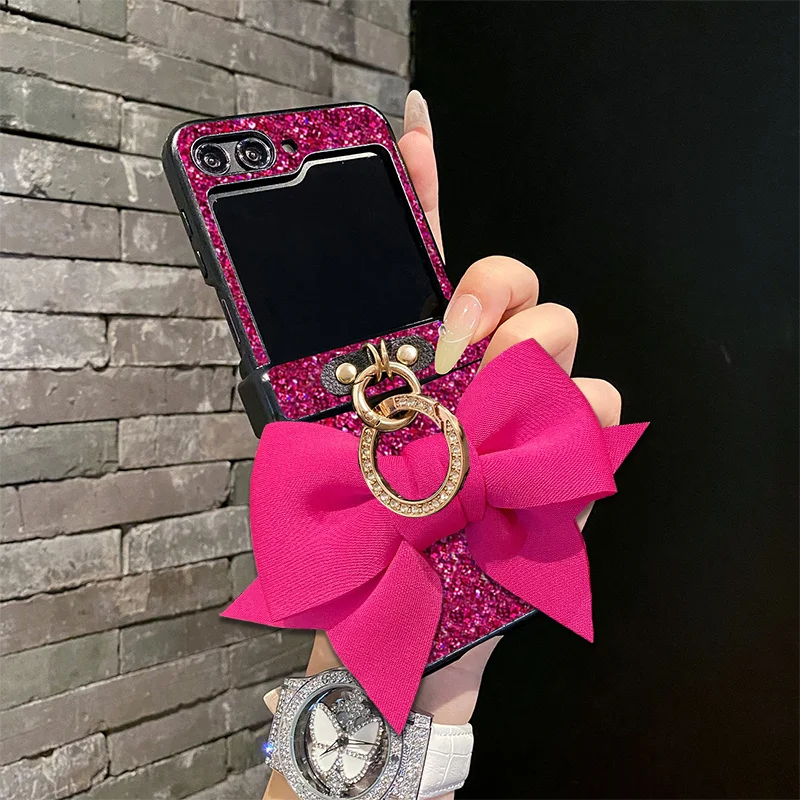 Glitter Faux Diamond Plating Ring Holder Luxury Sparkling Ph