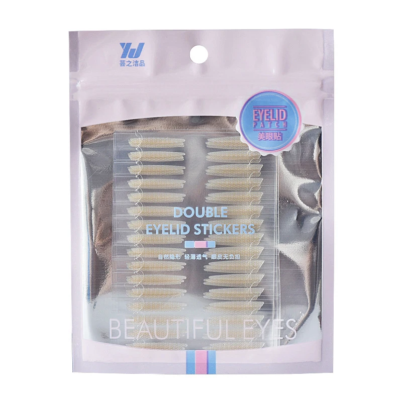 二重まぶたテープ 自己粘着式 ナチュラルアイテープ メイクアップツール S M L 3/5/10枚入り まぶたテープ ステッカー 目立たない