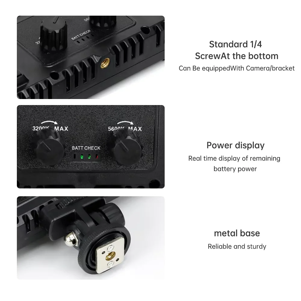 U600 U800 + LED الفيديو الضوئي استوديو الصور مصباح ثنائي اللون 3200K-5600k عكس الضوء مع حامل ثلاثي القوائم عن بعد لتسجيل الفيديو الفقرة