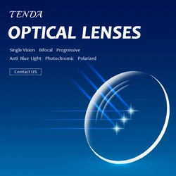 1.56 Spherical & Aspheric Prescription Optical Resin Lenses Myopia Presbyopia Lens With Anti Reflective Coating